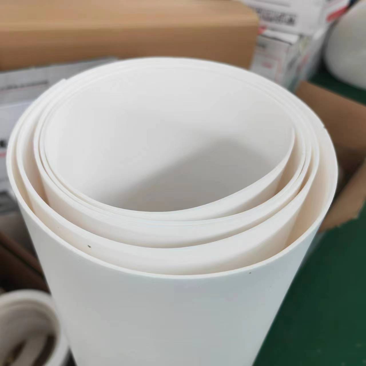 10 मिमी मोटी · सफेद पीटीएफई शीट-पेडु समूह